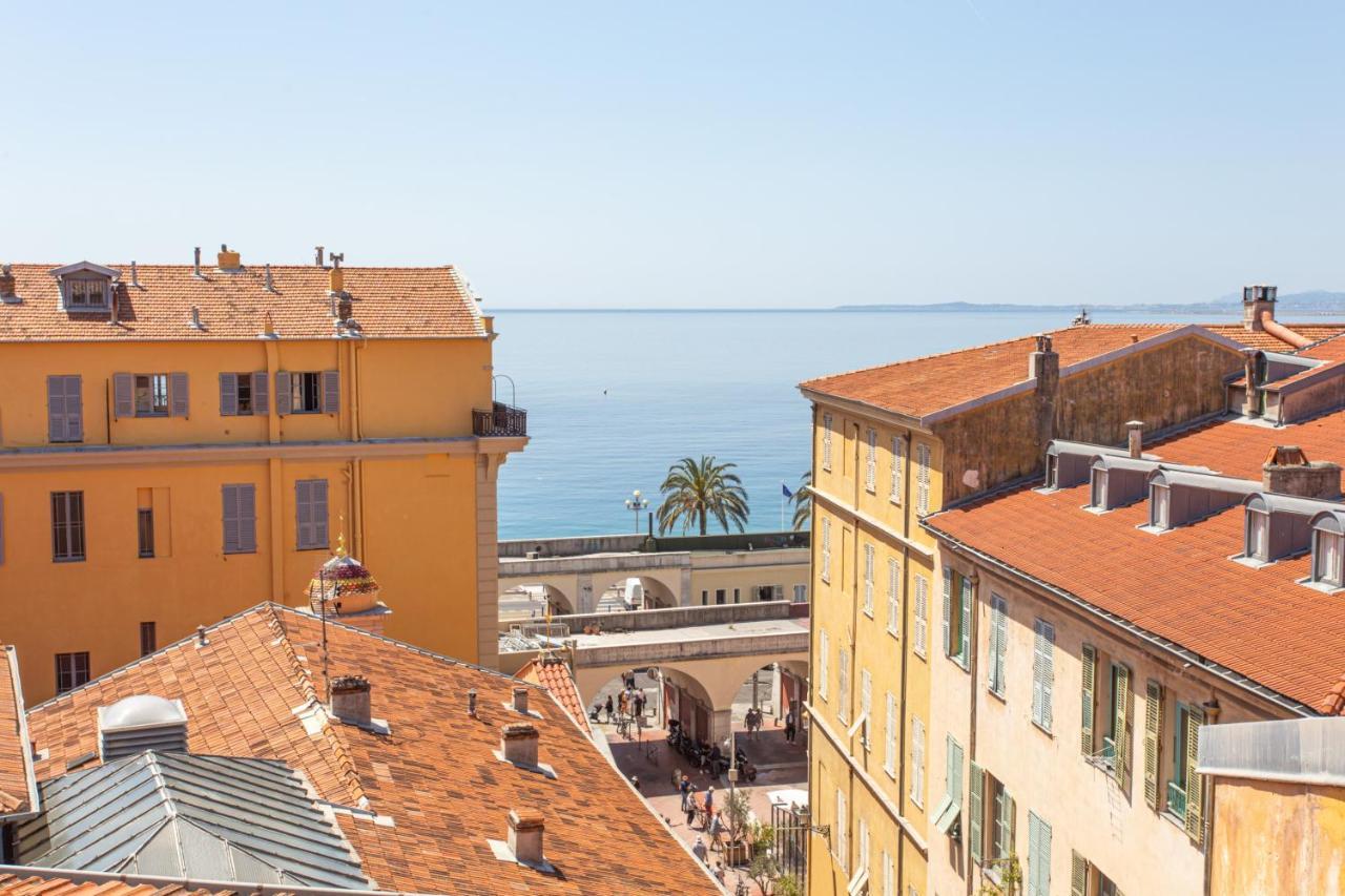 Le Gilly 6 - F3 Exceptionnel, Vue Mer, Moderne, Climatisation, Vieux-Nice Exterior photo